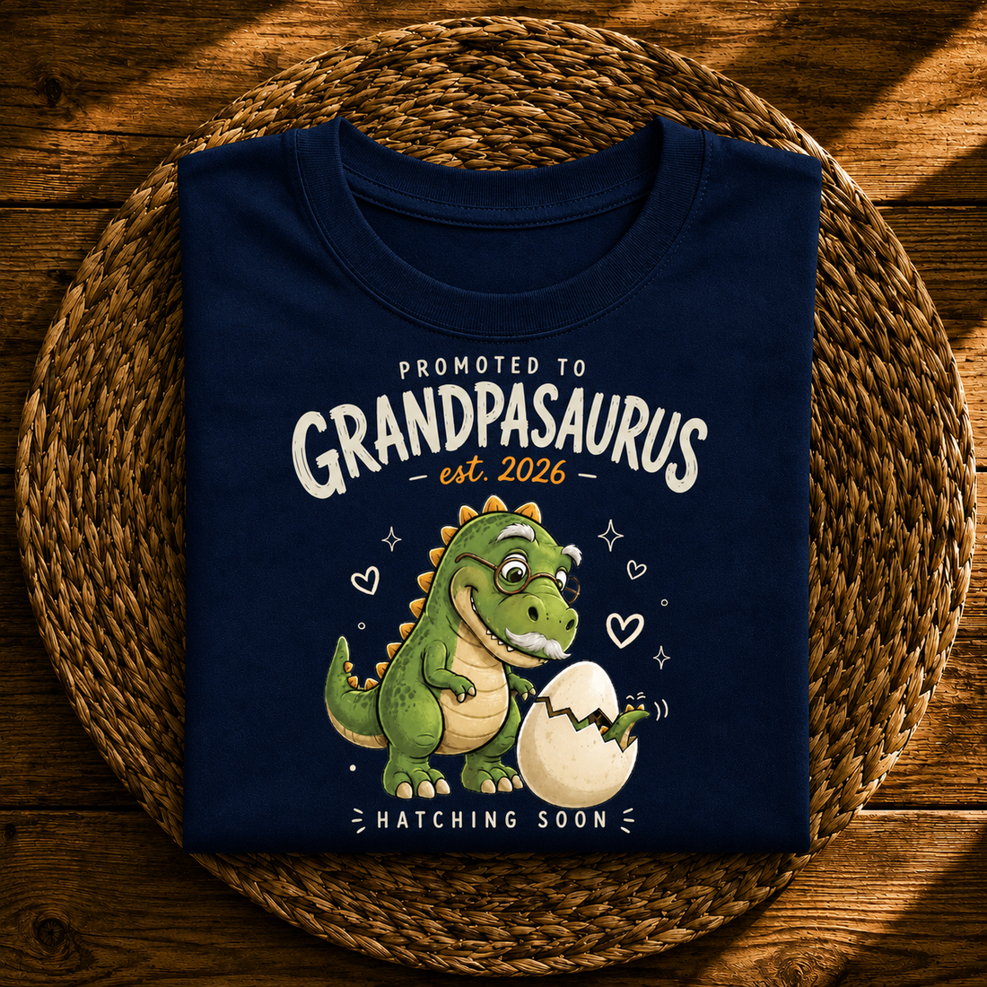 Promoted to Grandpasaurus 2026 – Hatching Soon
