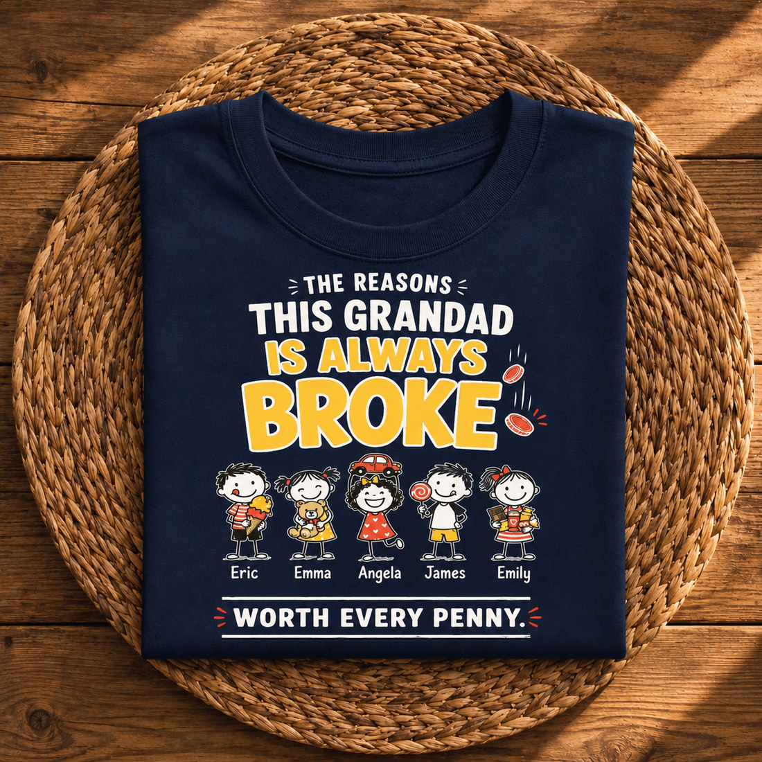 This Grandad Is Always Broke – Funny Grandfather