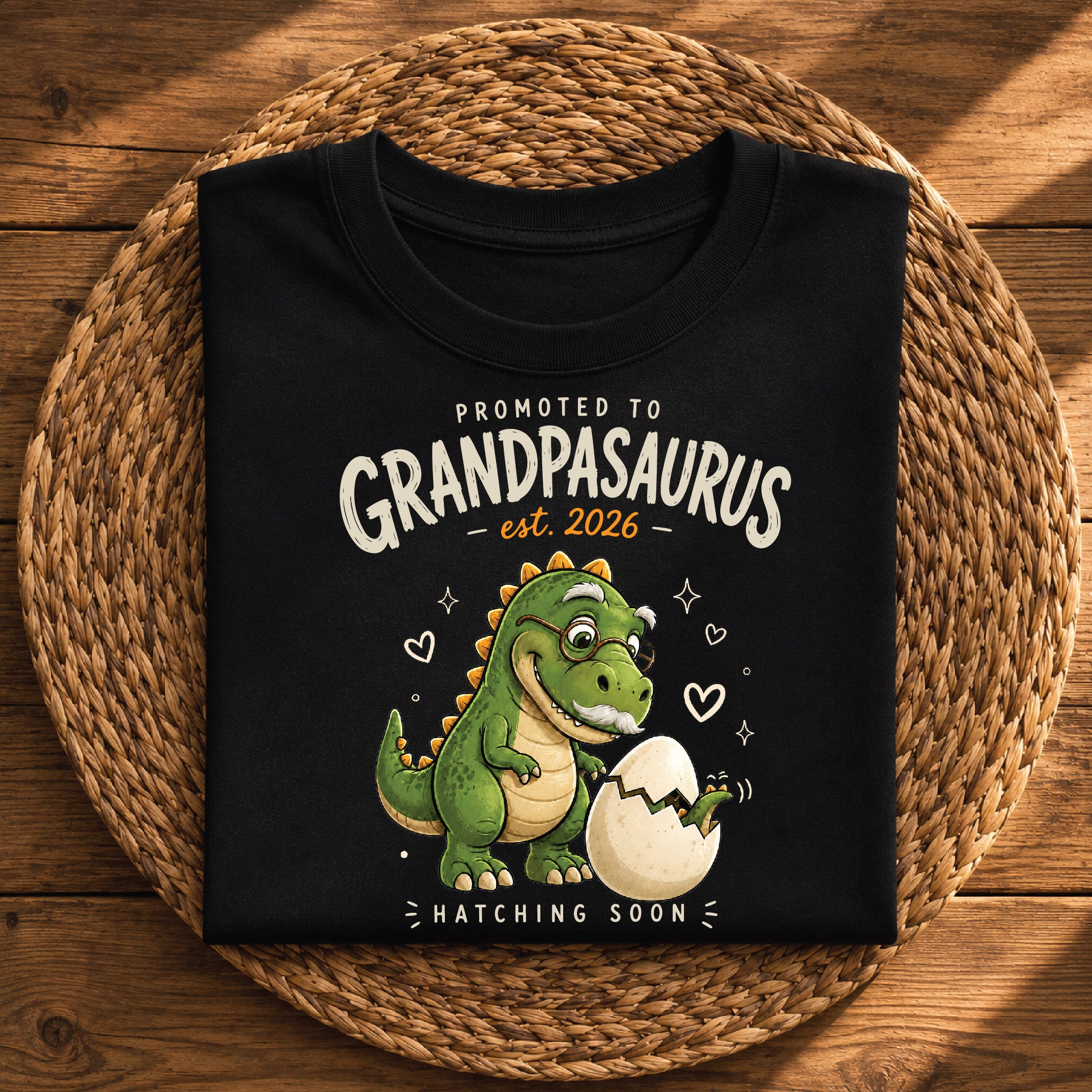 Promoted to Grandpasaurus 2026 – Hatching Soon