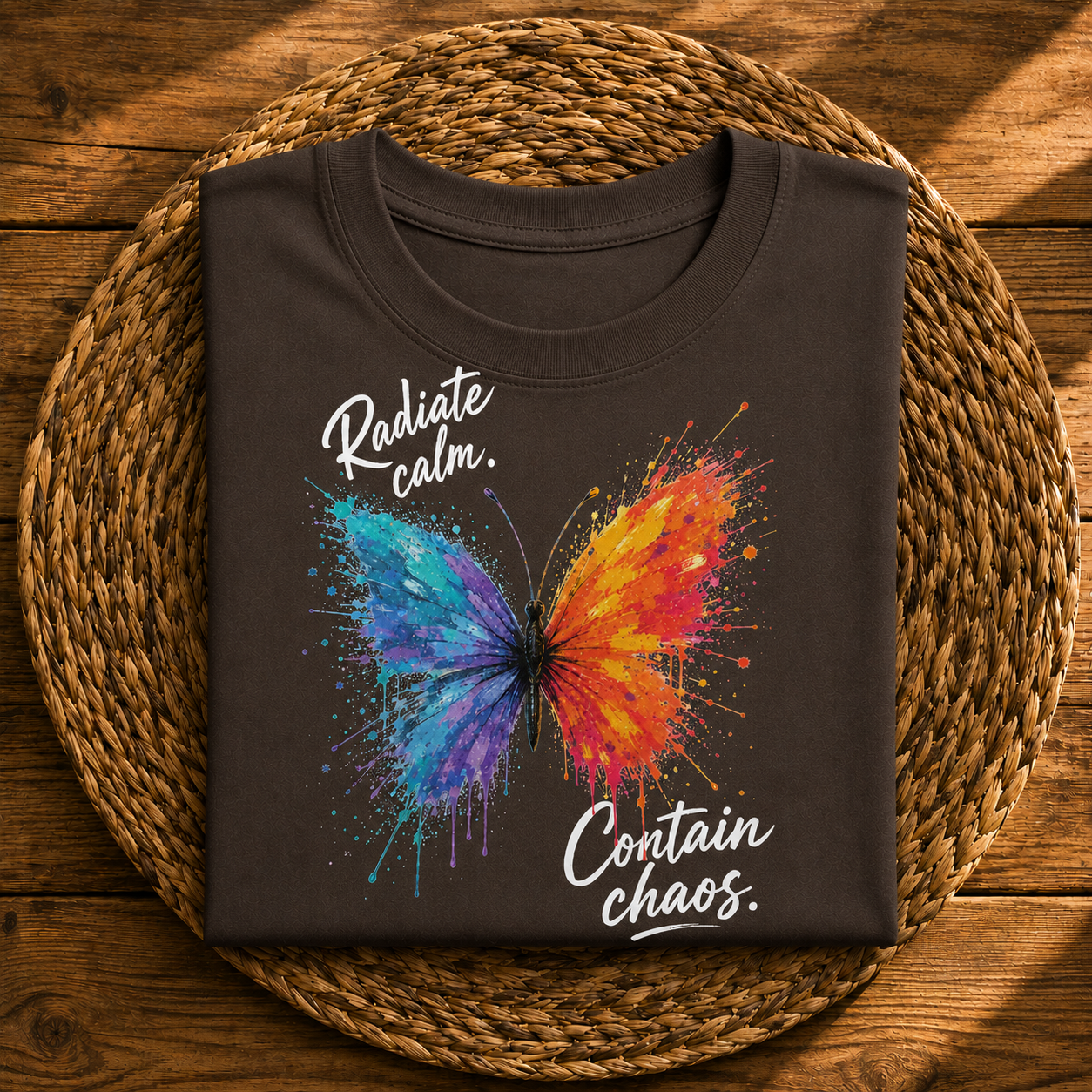Radiate Calm, Contain Chaos Butterfly