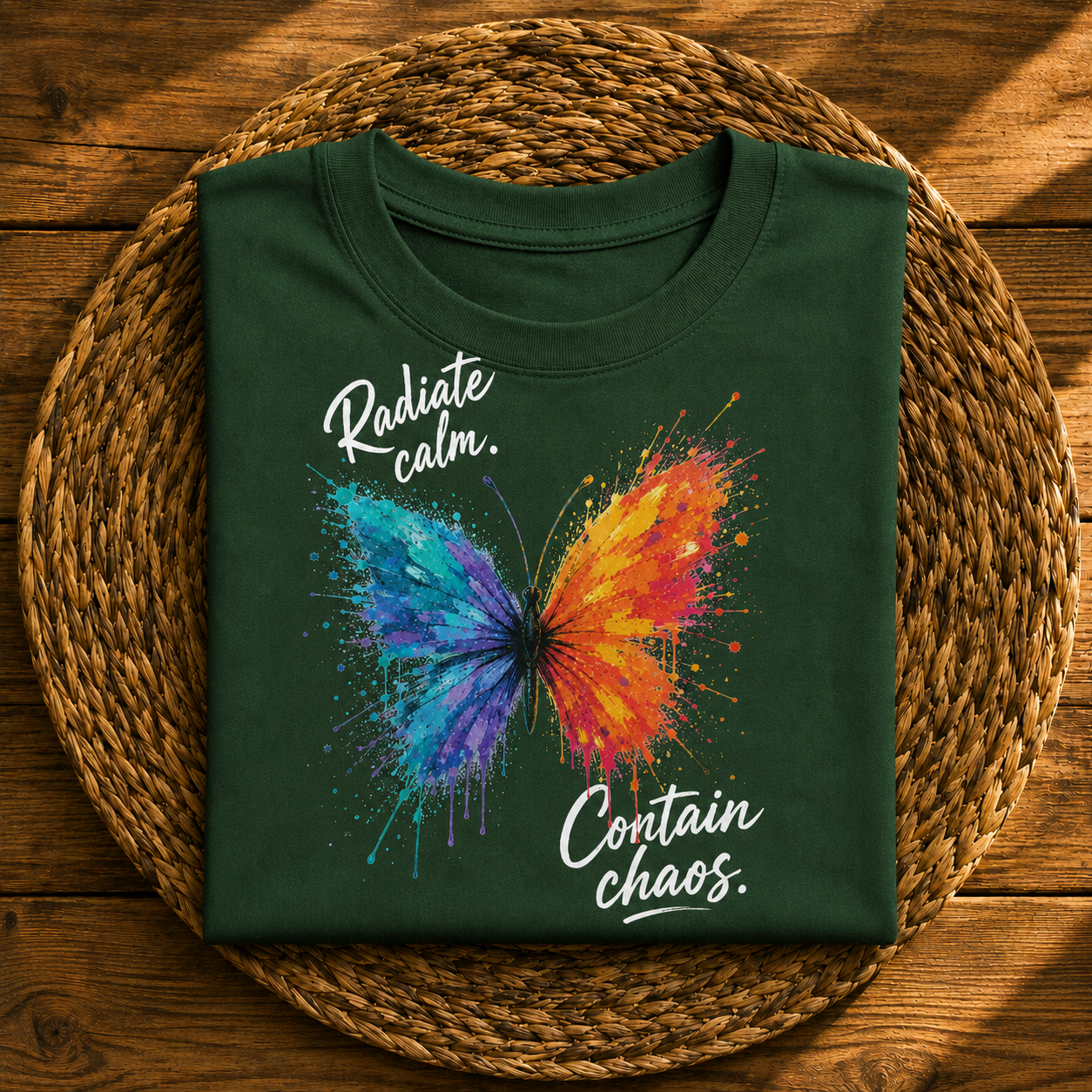 Radiate Calm, Contain Chaos Butterfly