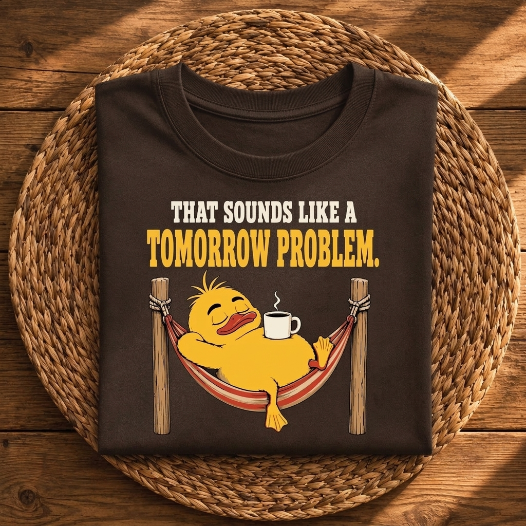 That Sounds Like a Tomorrow Problem