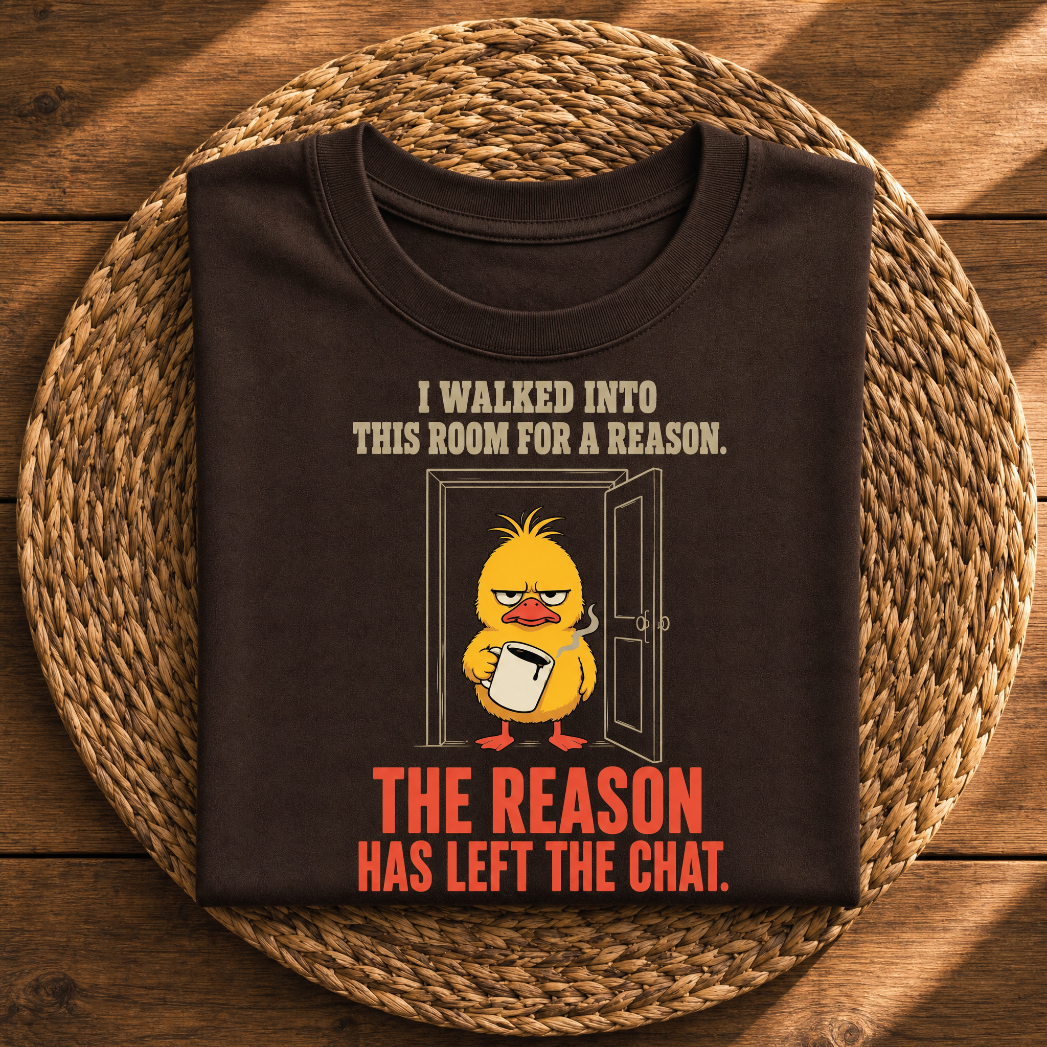 I Walked Into This Room for a Reason – Funny Forgetful Graphic Tee