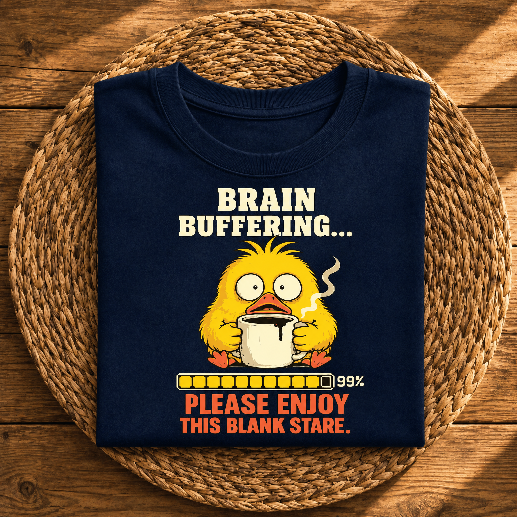 Brain Buffering – Funny Blank Stare