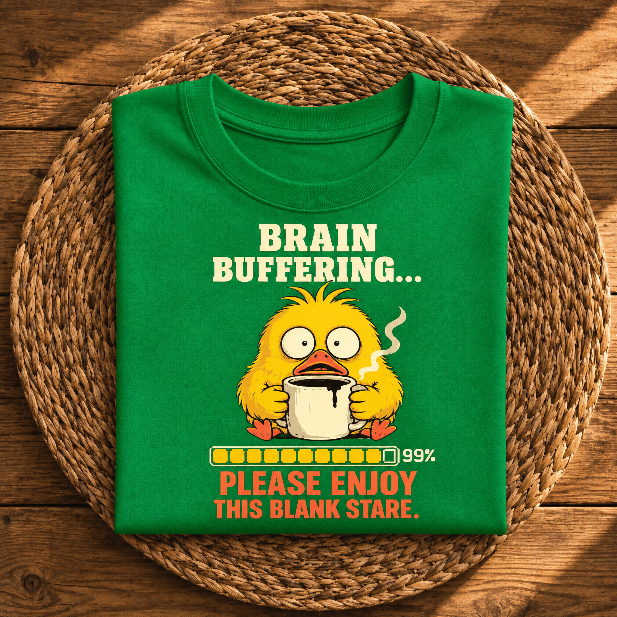 Brain Buffering – Funny Blank Stare