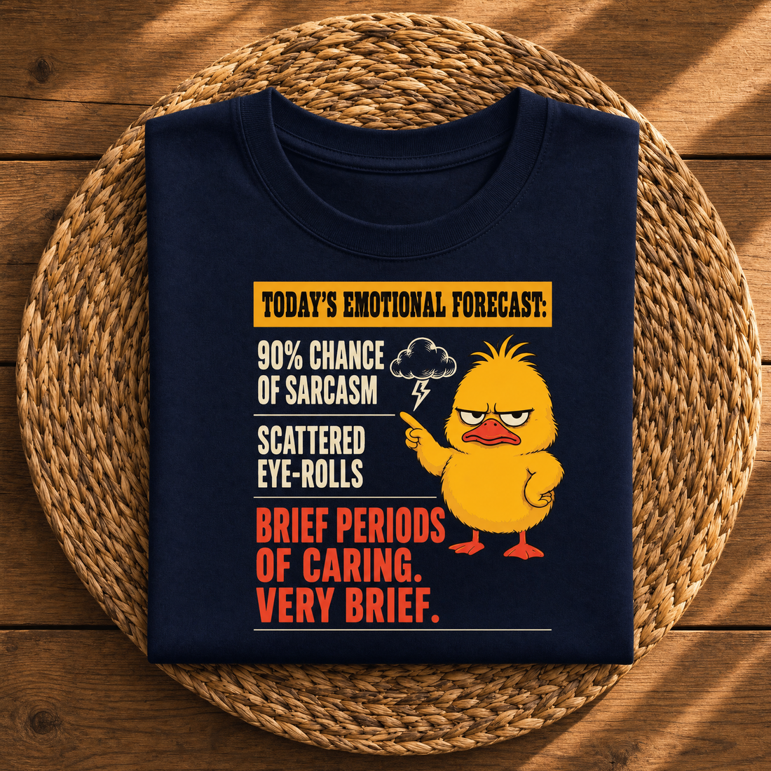 Today’s Emotional Forecast – Funny Sarcastic