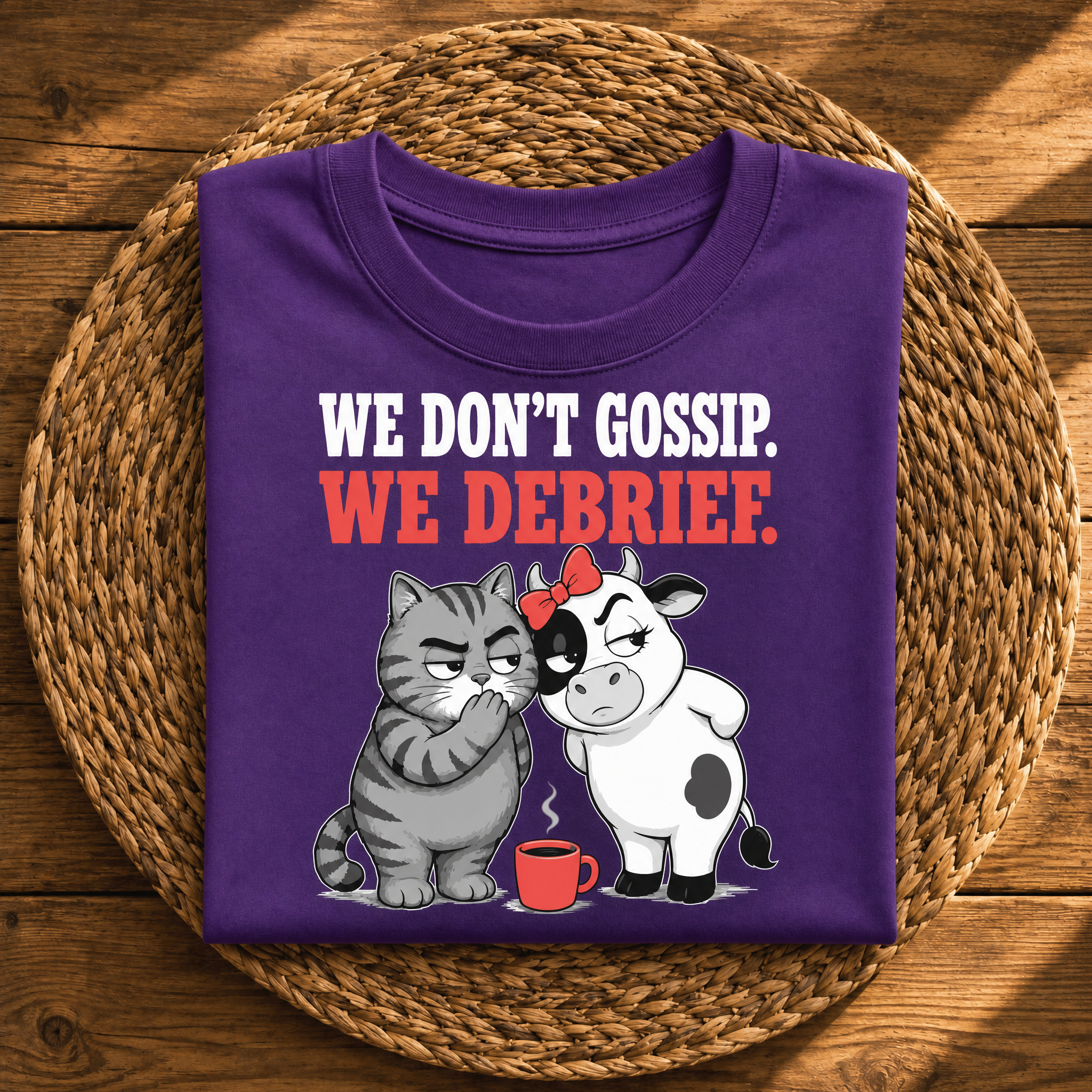 We Don’t Gossip, We Debrief
