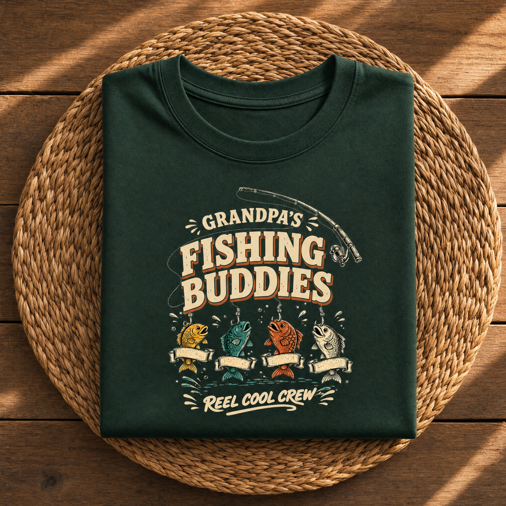 Grandpa’s Fishing Buddies – Funny Fishing