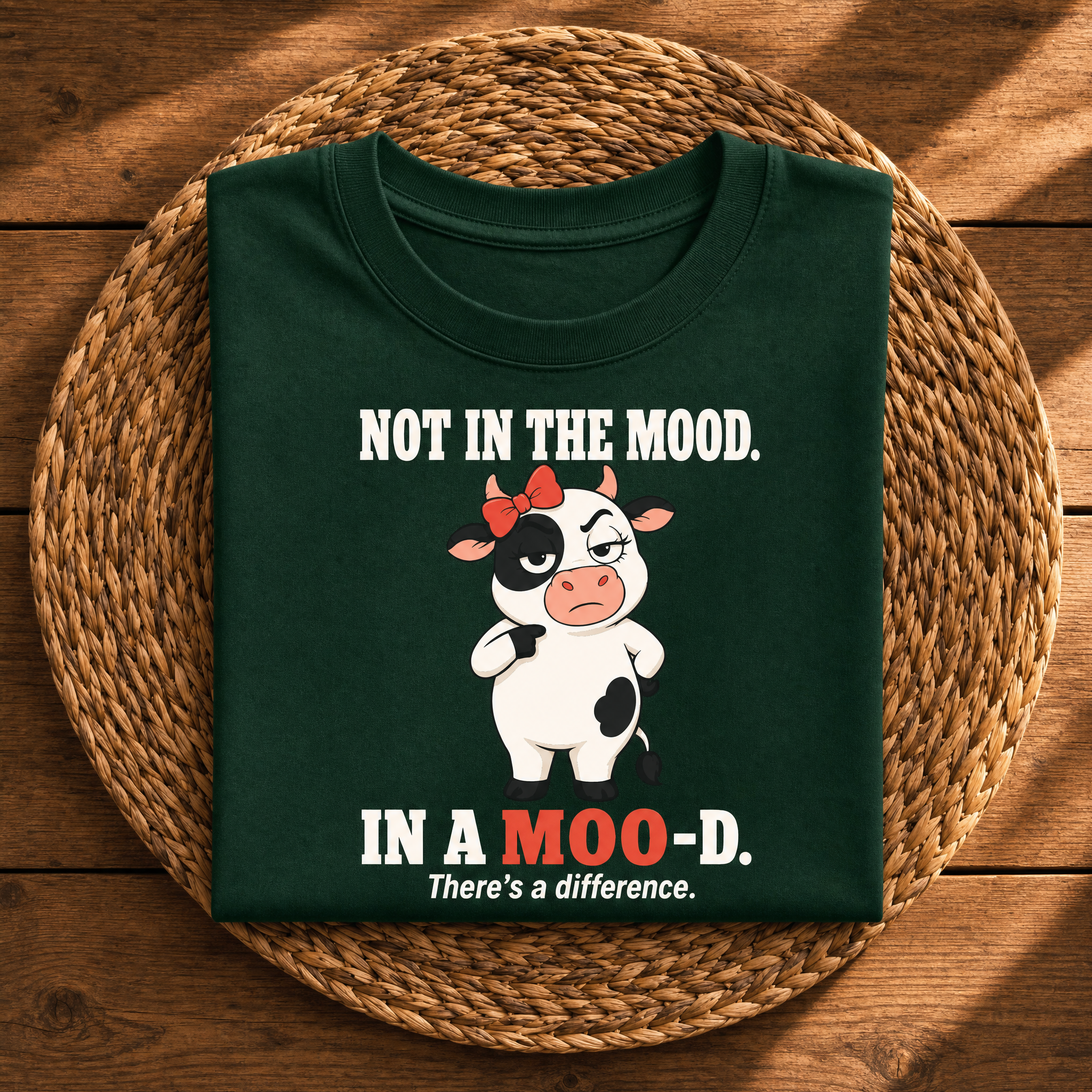 Not in the Mood, I’m in a Moo-d – Funny Cow