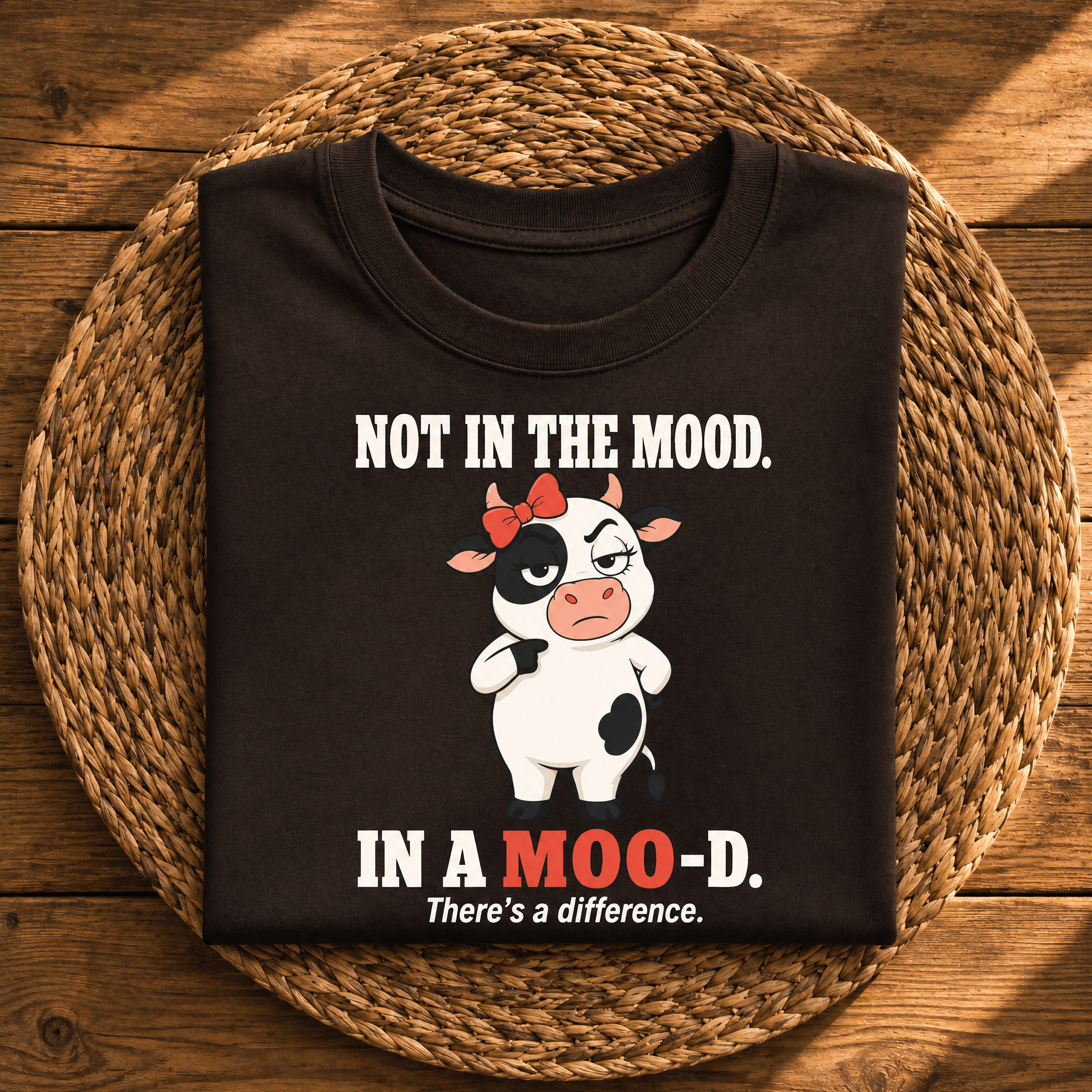 Not in the Mood, I’m in a Moo-d – Funny Cow