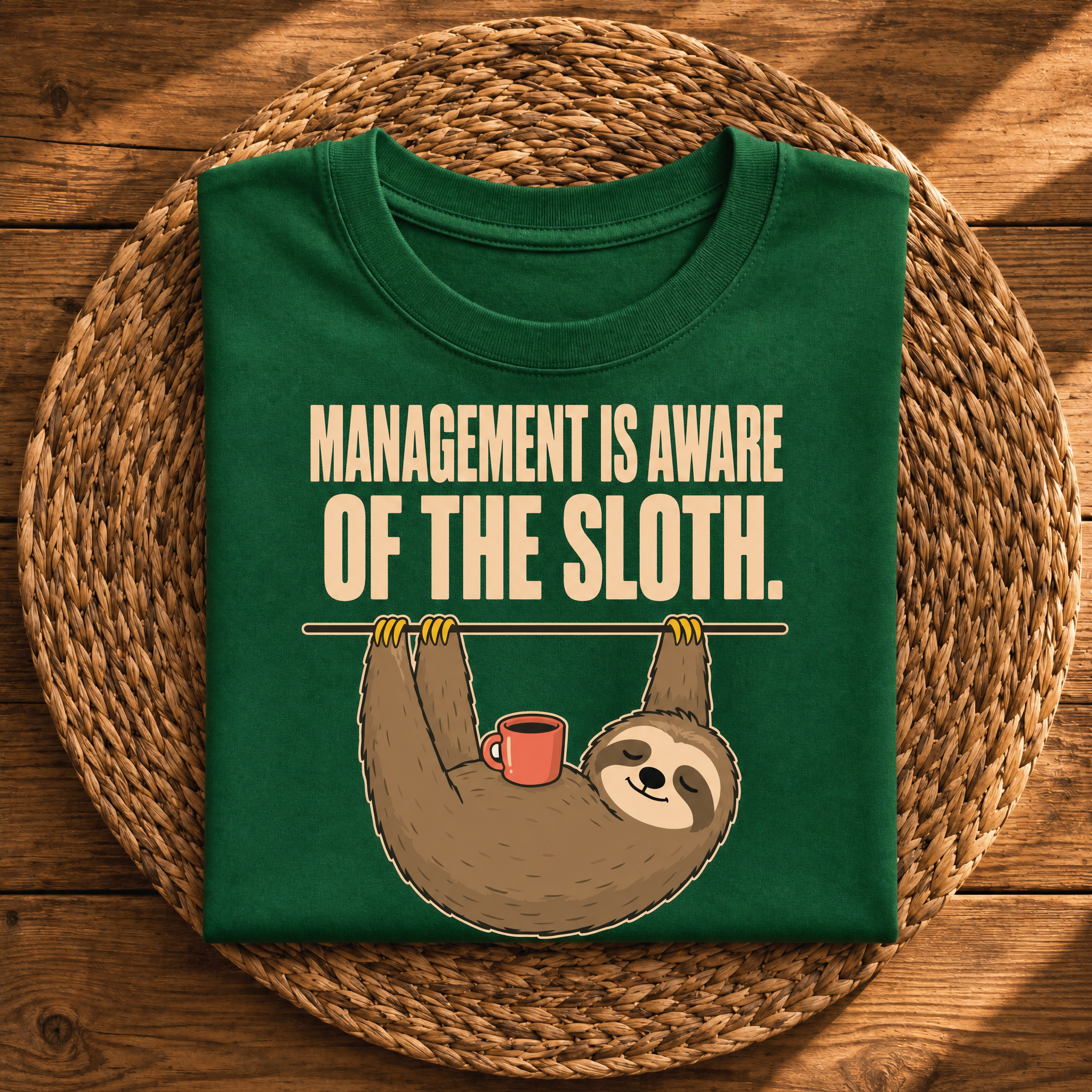 Management Is Aware of the Sloth – Funny Office