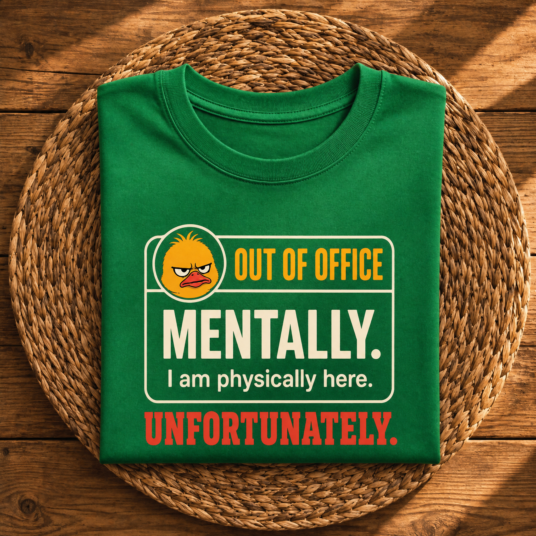 Out of Office Mentally – Funny Office