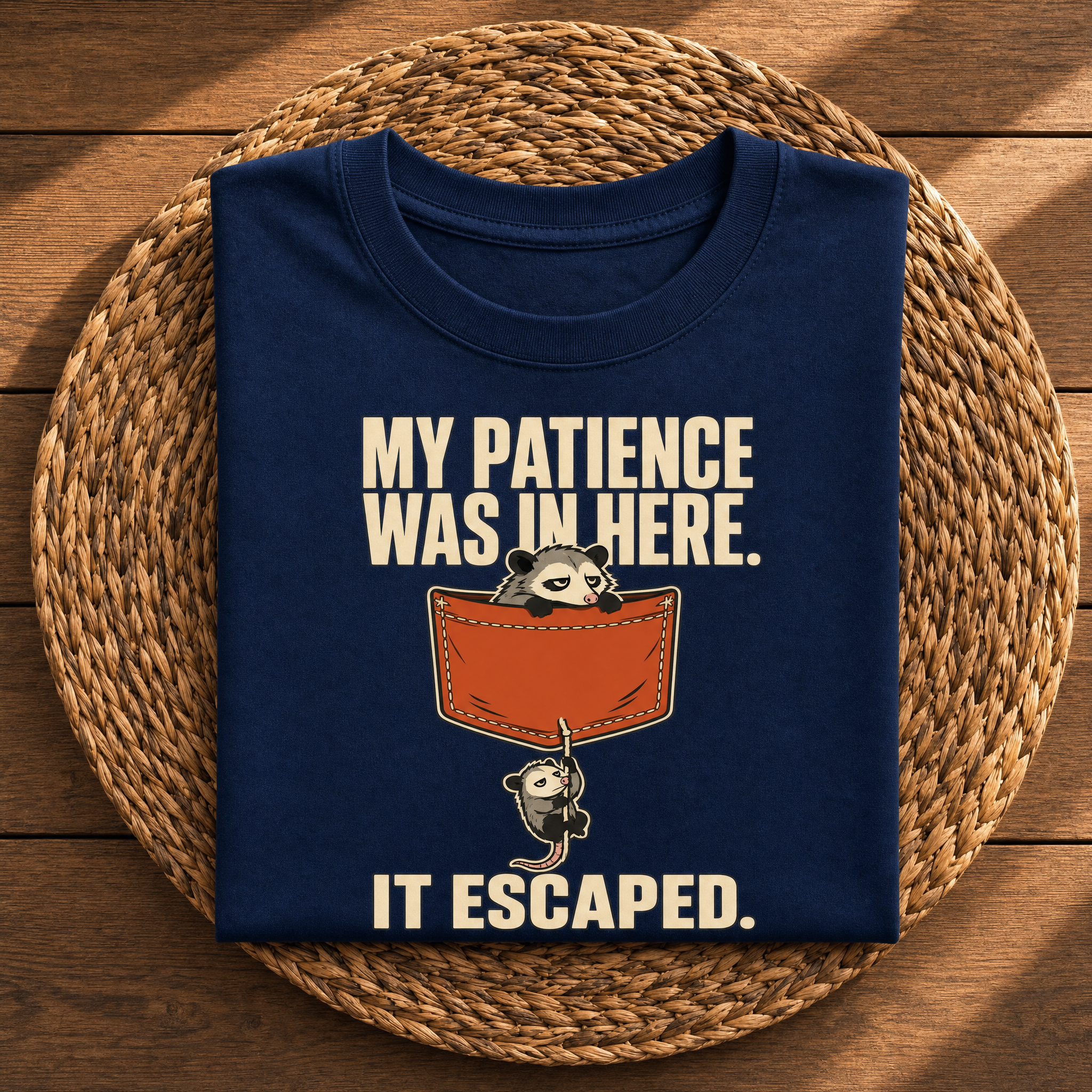 My Patience Escaped – Funny Sarcastic