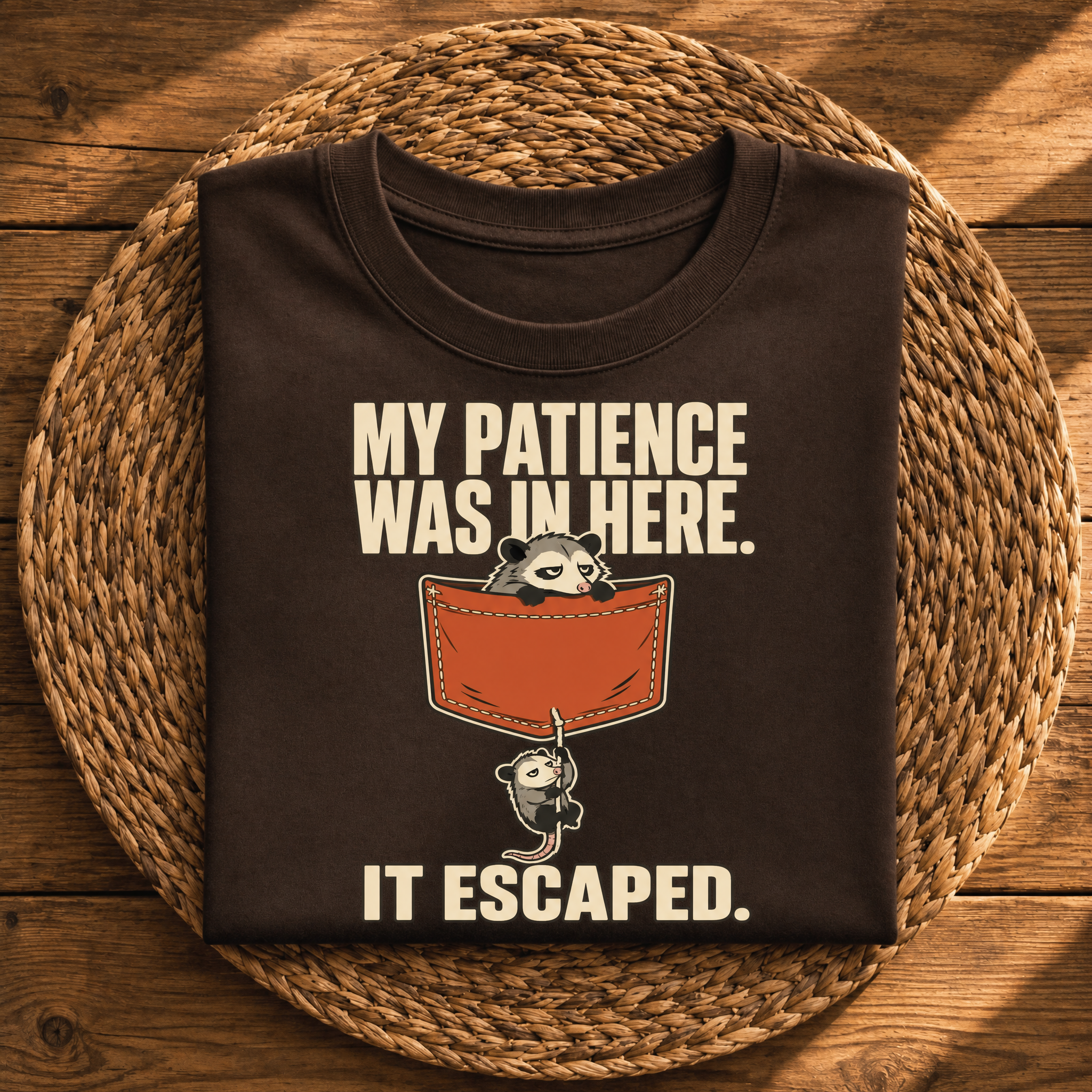 My Patience Escaped – Funny Sarcastic