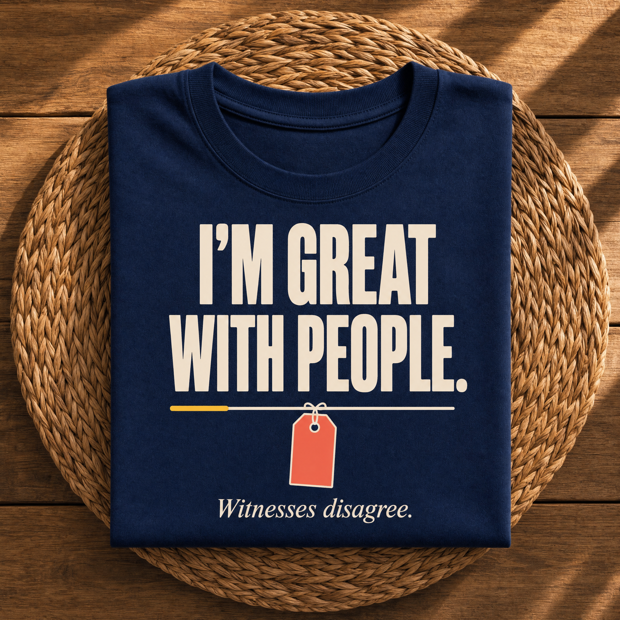 I’m Great With People Funny Sarcastic