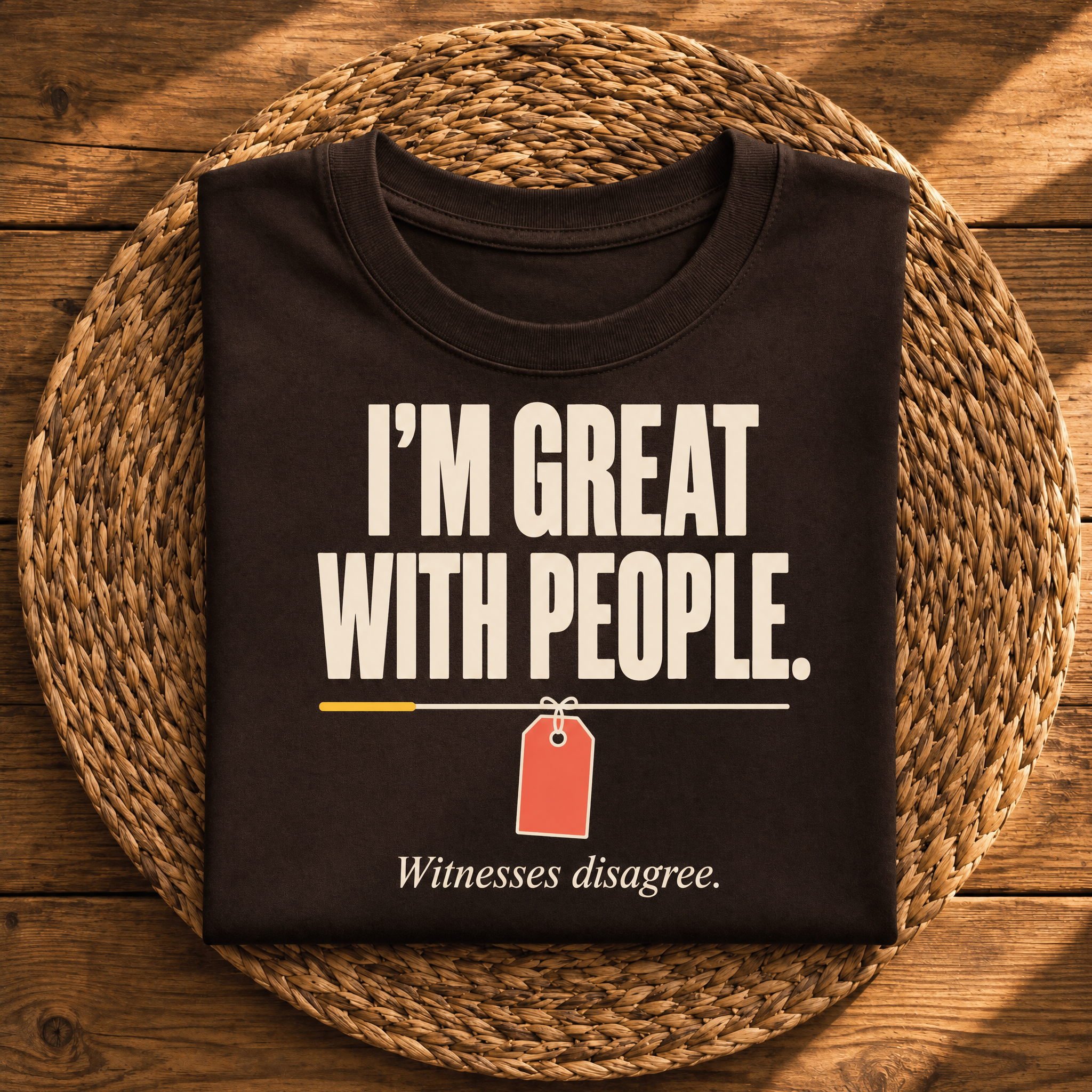 I’m Great With People Funny Sarcastic