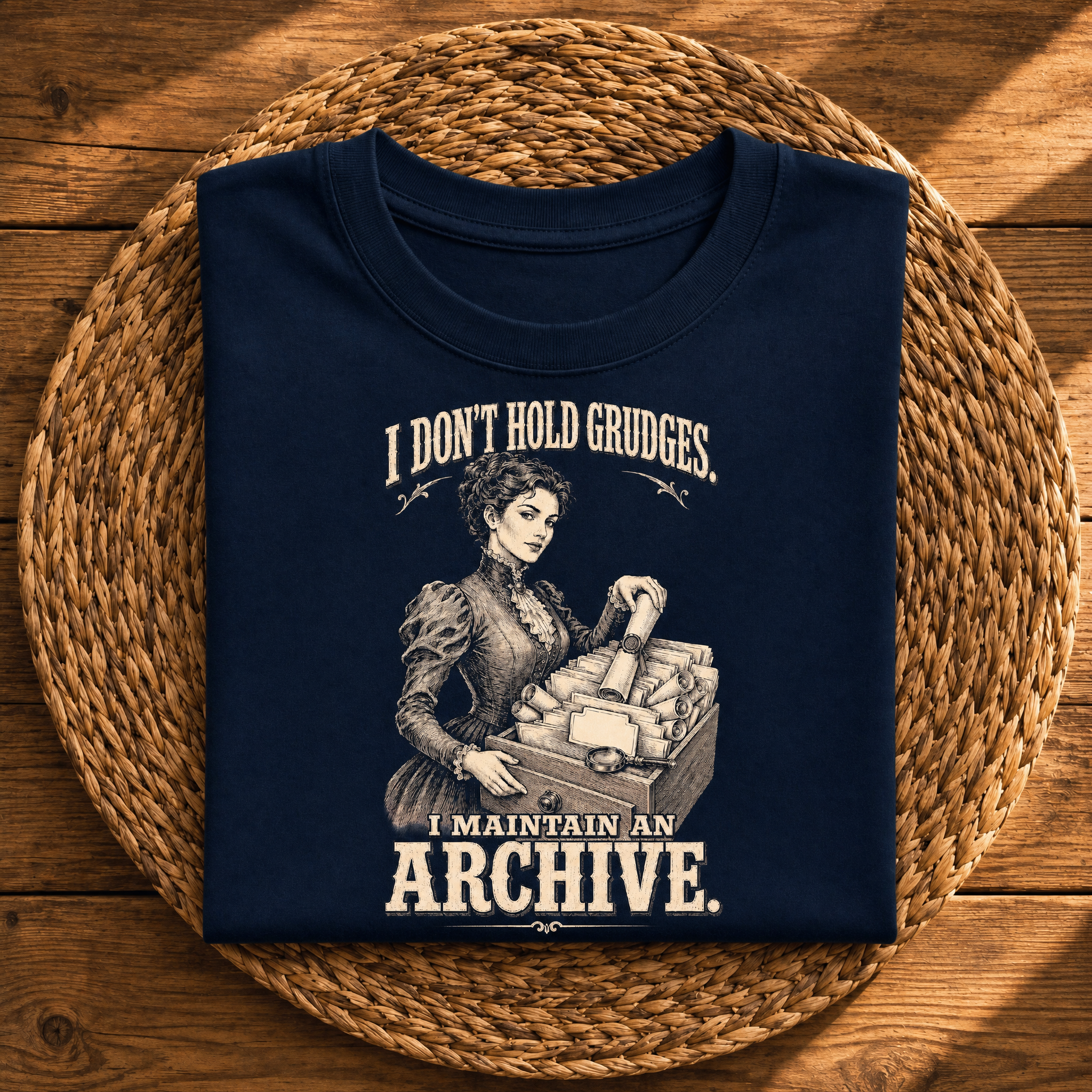 I Don’t Hold Grudges – Funny History Lover Graphic