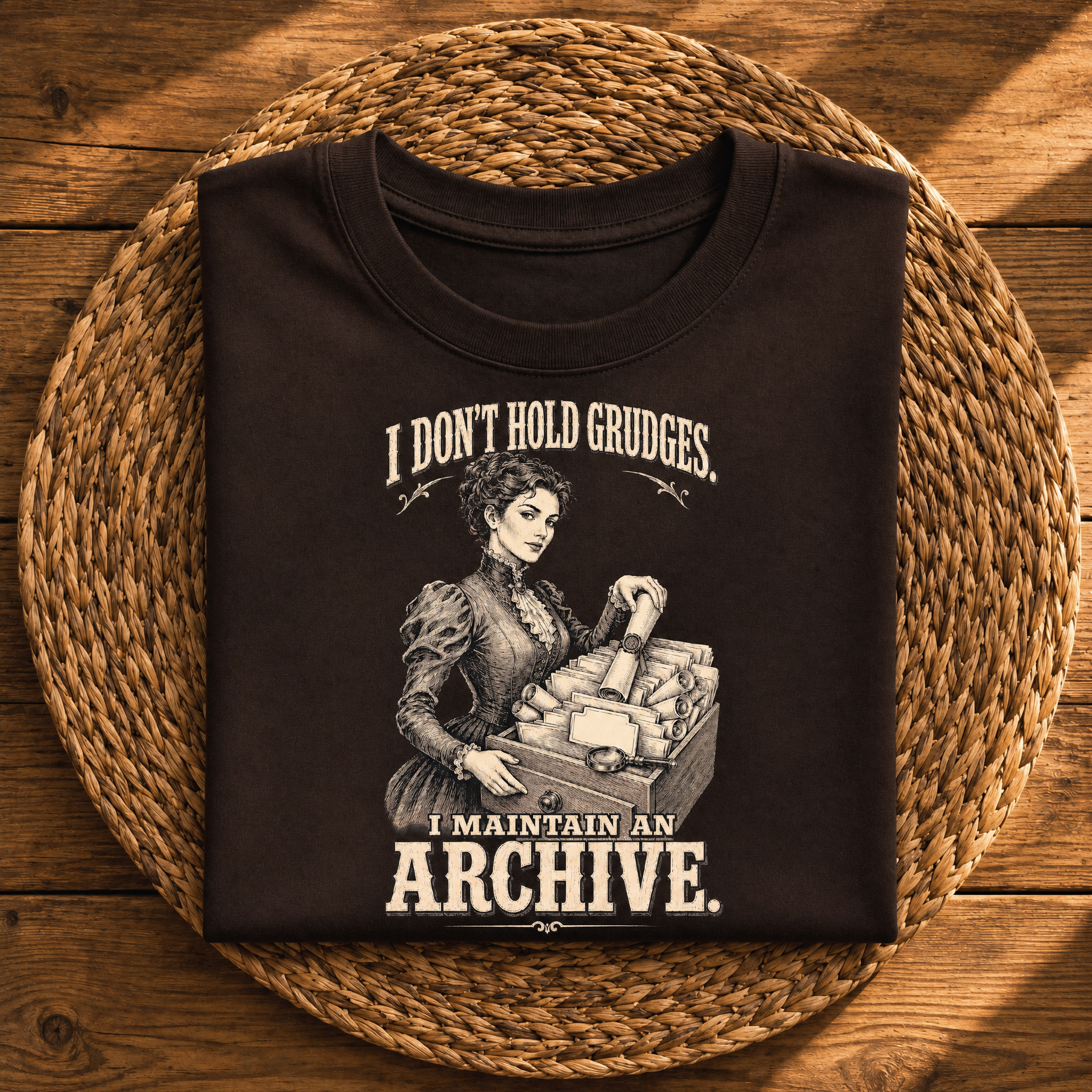 I Don’t Hold Grudges – Funny History Lover Graphic