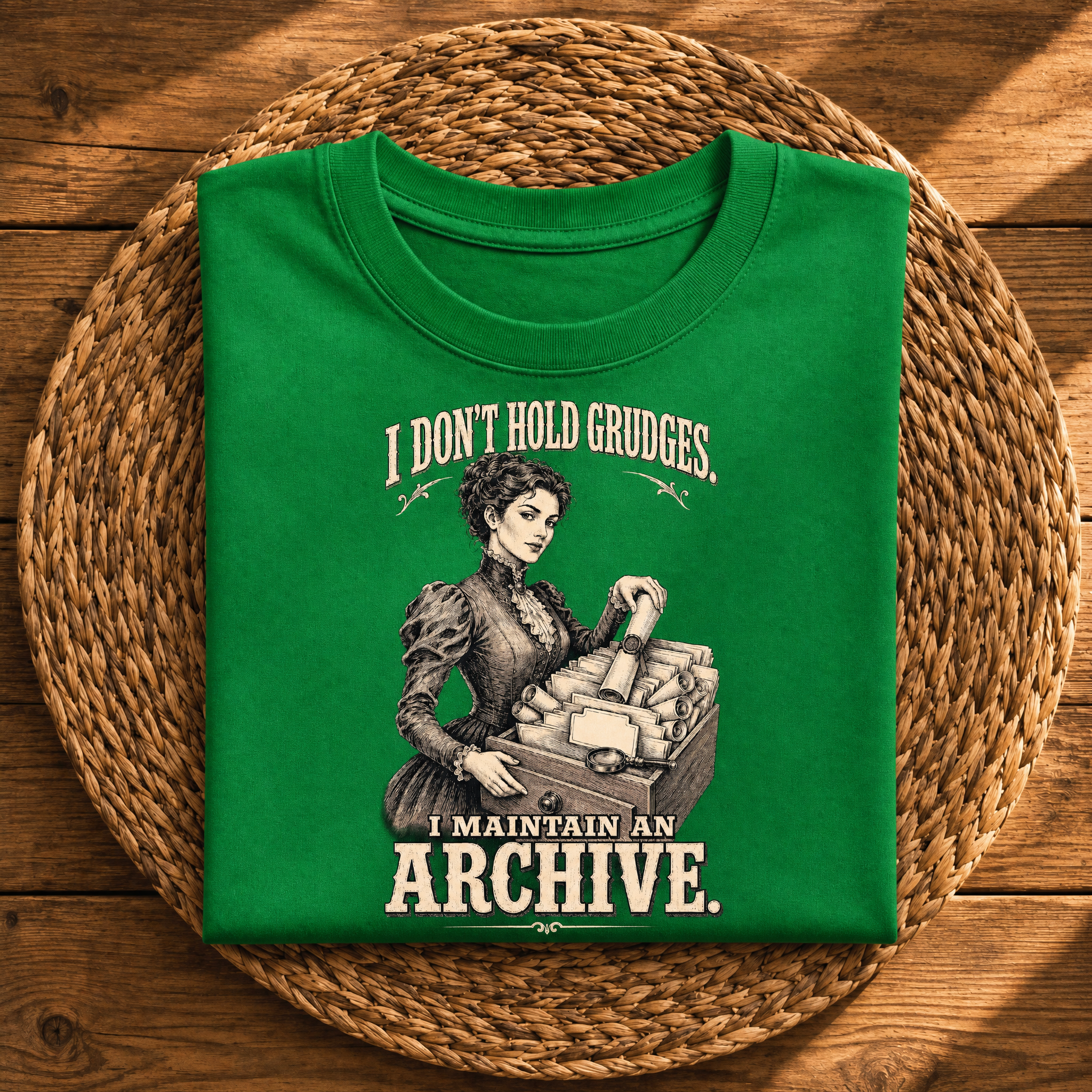 I Don’t Hold Grudges – Funny History Lover Graphic