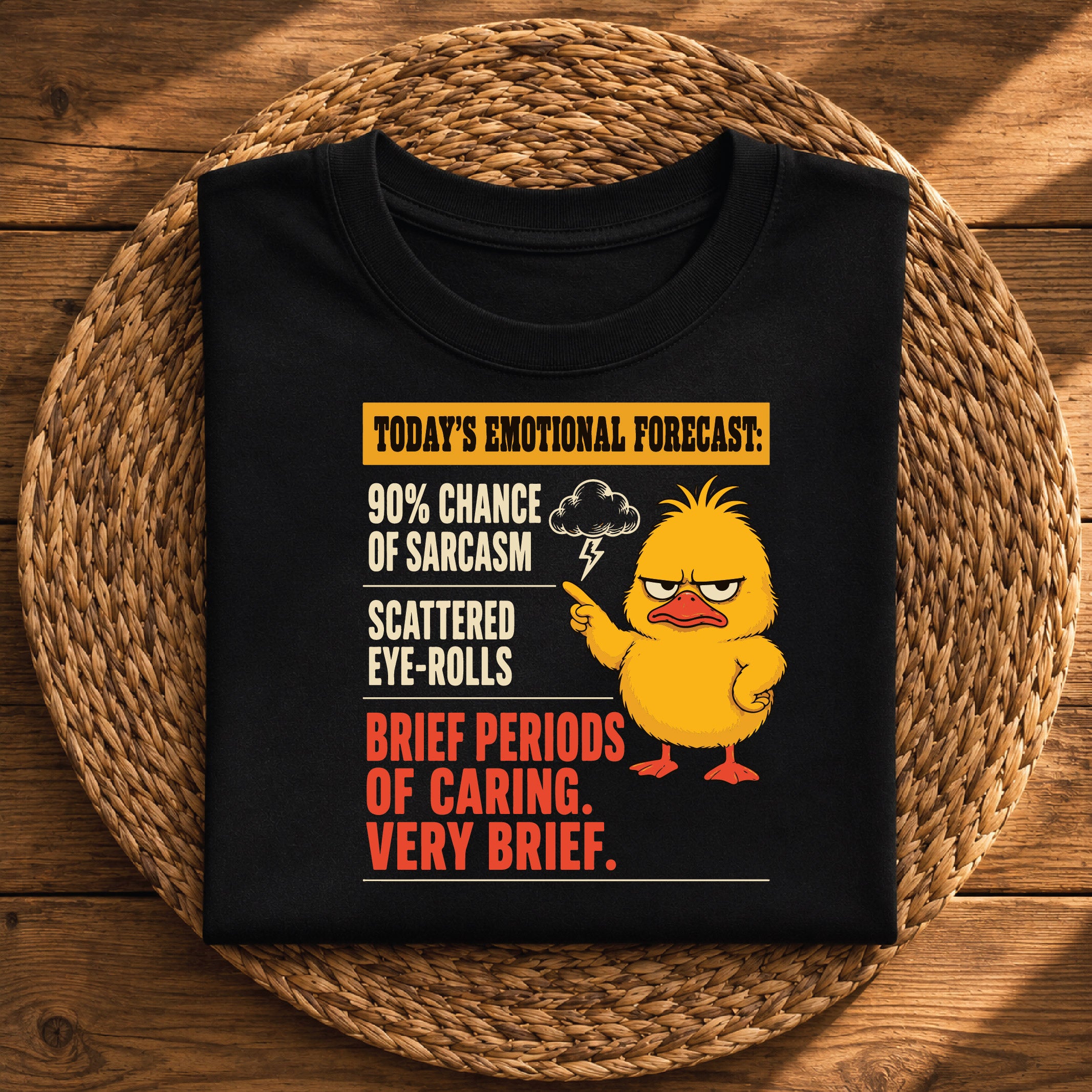 Today’s Emotional Forecast – Funny Sarcastic