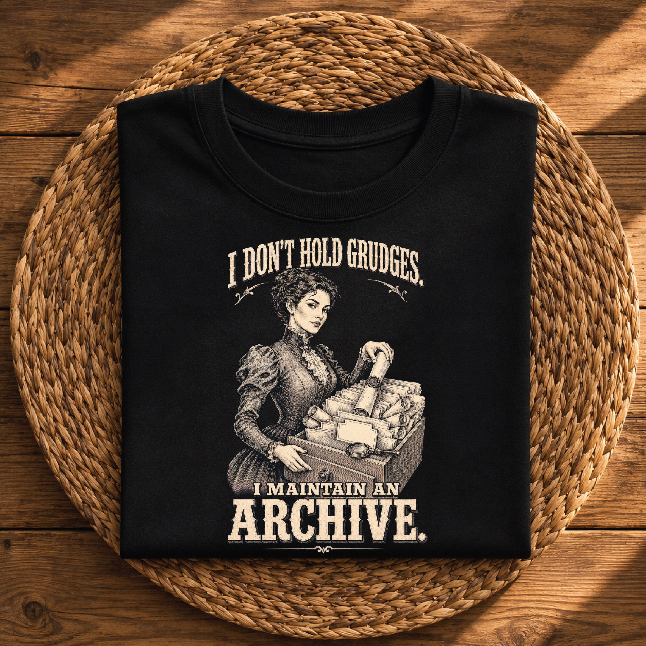 I Don’t Hold Grudges – Funny History Lover Graphic