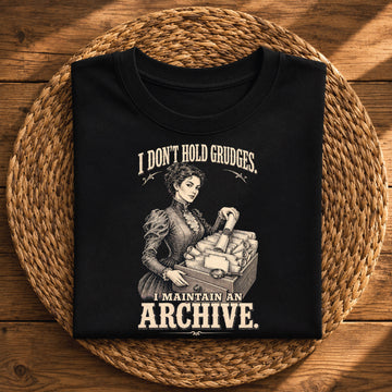 I Don’t Hold Grudges – Funny History Lover Graphic