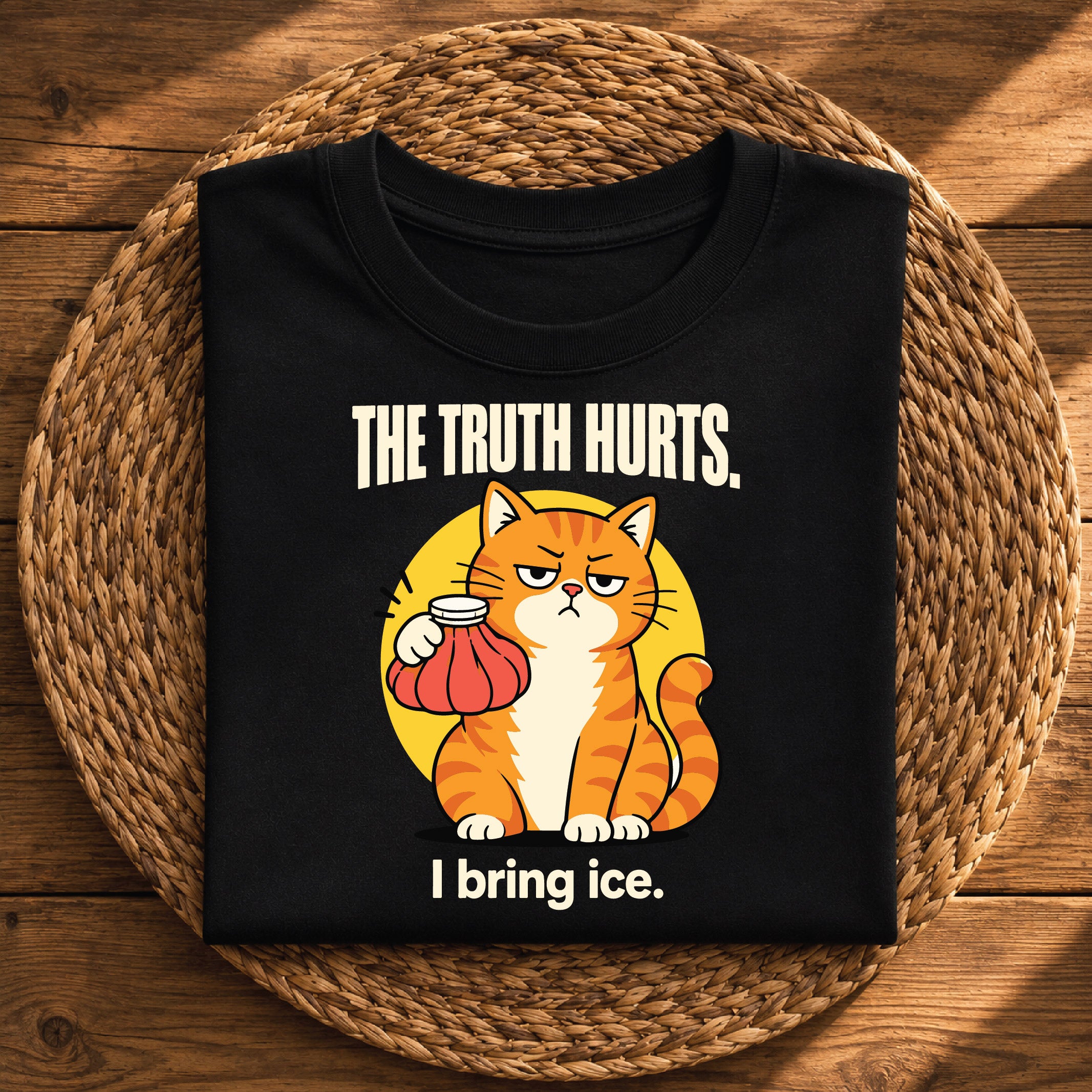 The Truth Hurts, I Bring Ice – Funny Sarcastic Cat