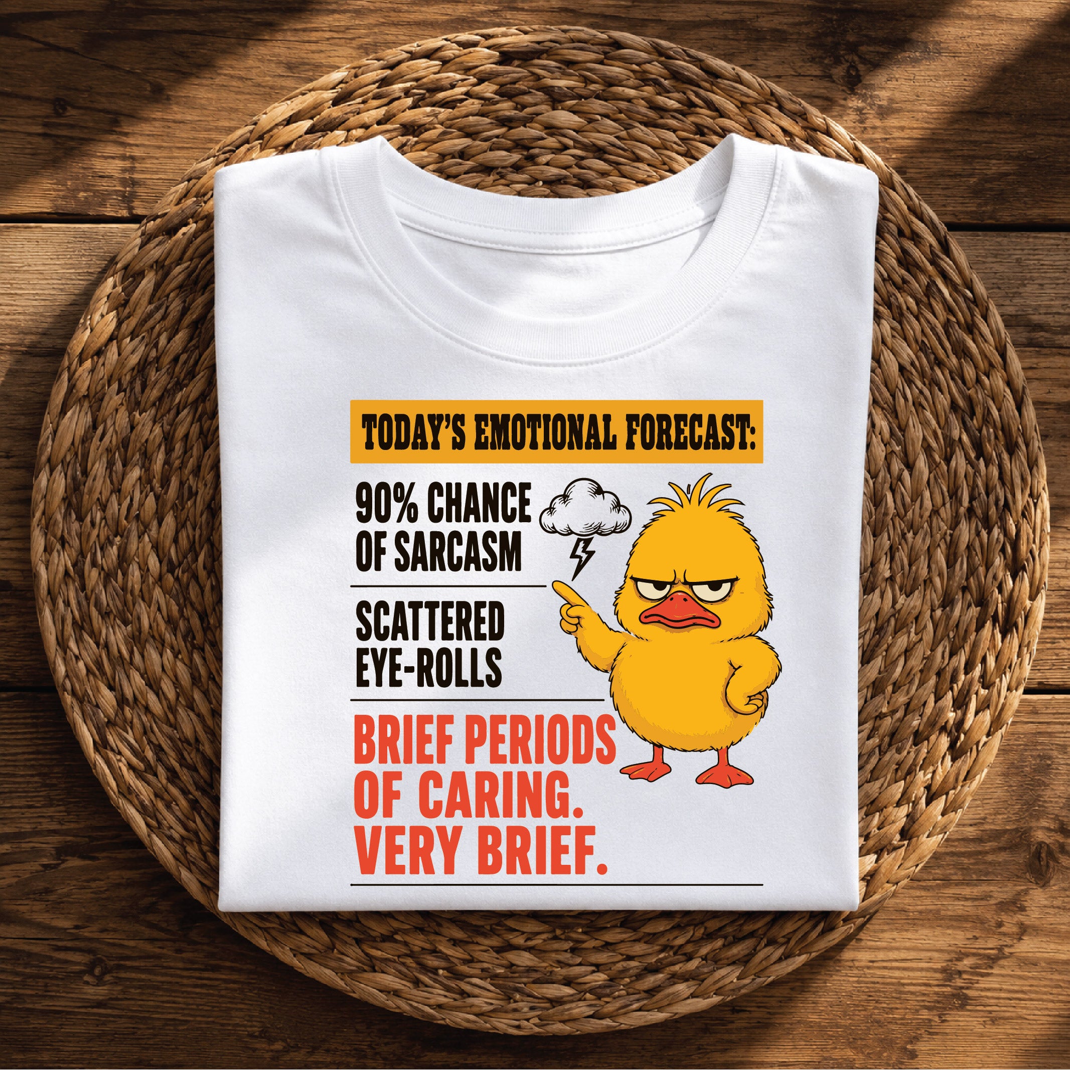Today’s Emotional Forecast – Funny Sarcastic