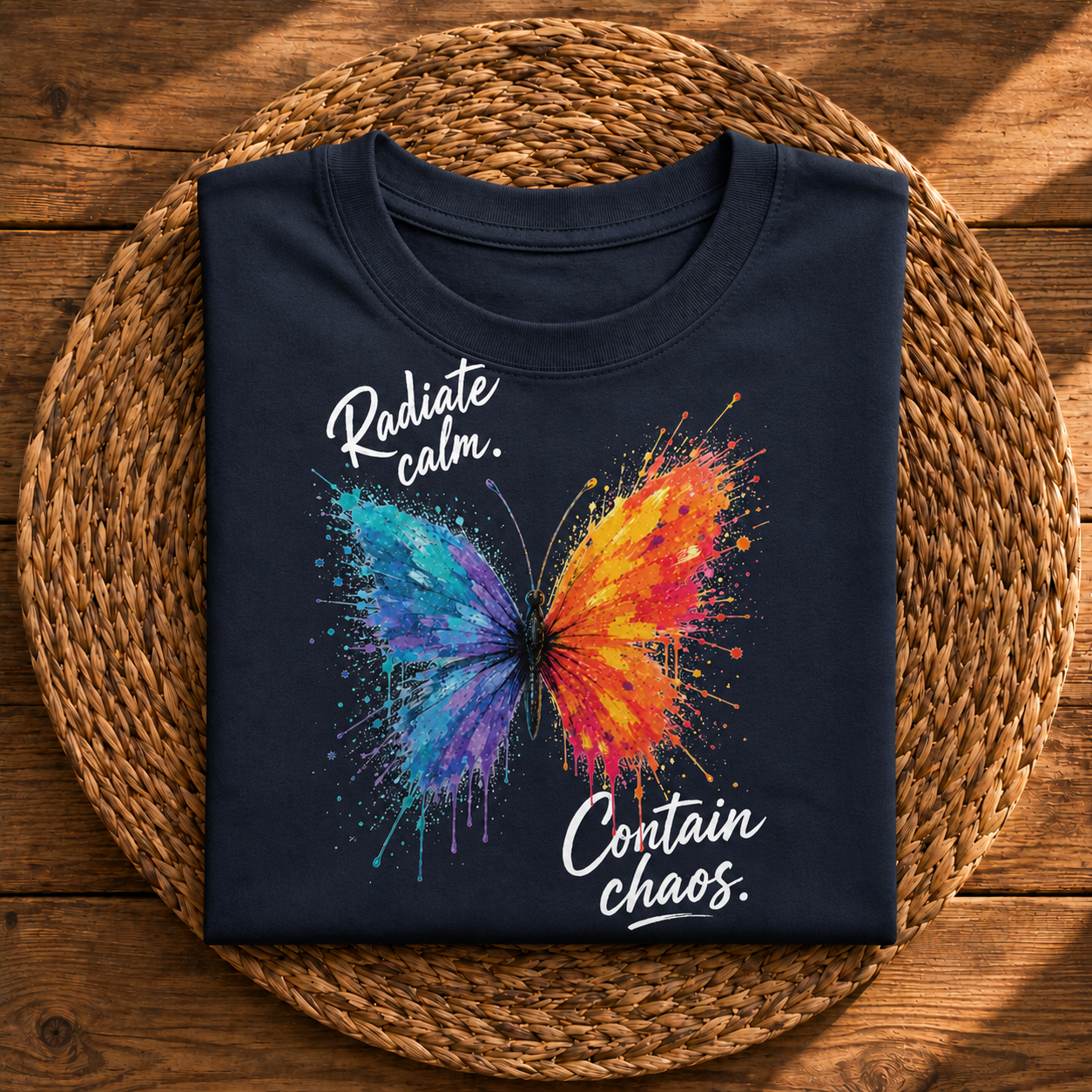 Radiate Calm, Contain Chaos Butterfly