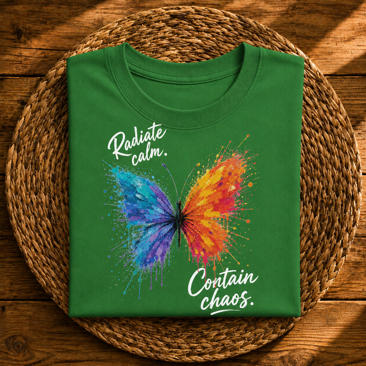 Radiate Calm, Contain Chaos Butterfly